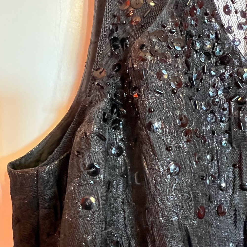 Adrianna Papel sequined Floor length gown size 14 - Picture 5 of 9